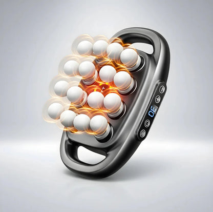 Masajeador corporal de 16 cabezales