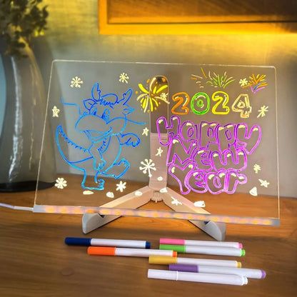 Tablero LED ZenGift (30 x 20 cm/‎7,87 x 11,81 pulgadas)